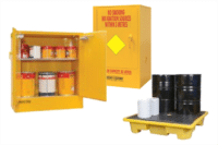 Hazmat Storage Cabinets & Bunded Pallets