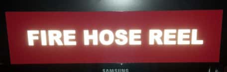 Fire Hose Reel sign