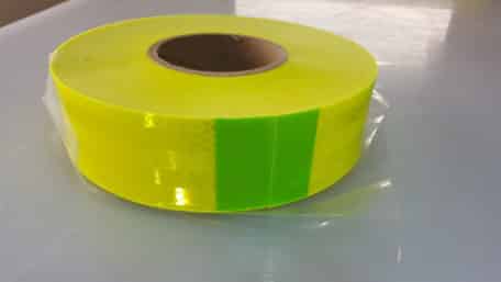 Class 1 Reflective Tape fluro yellow
