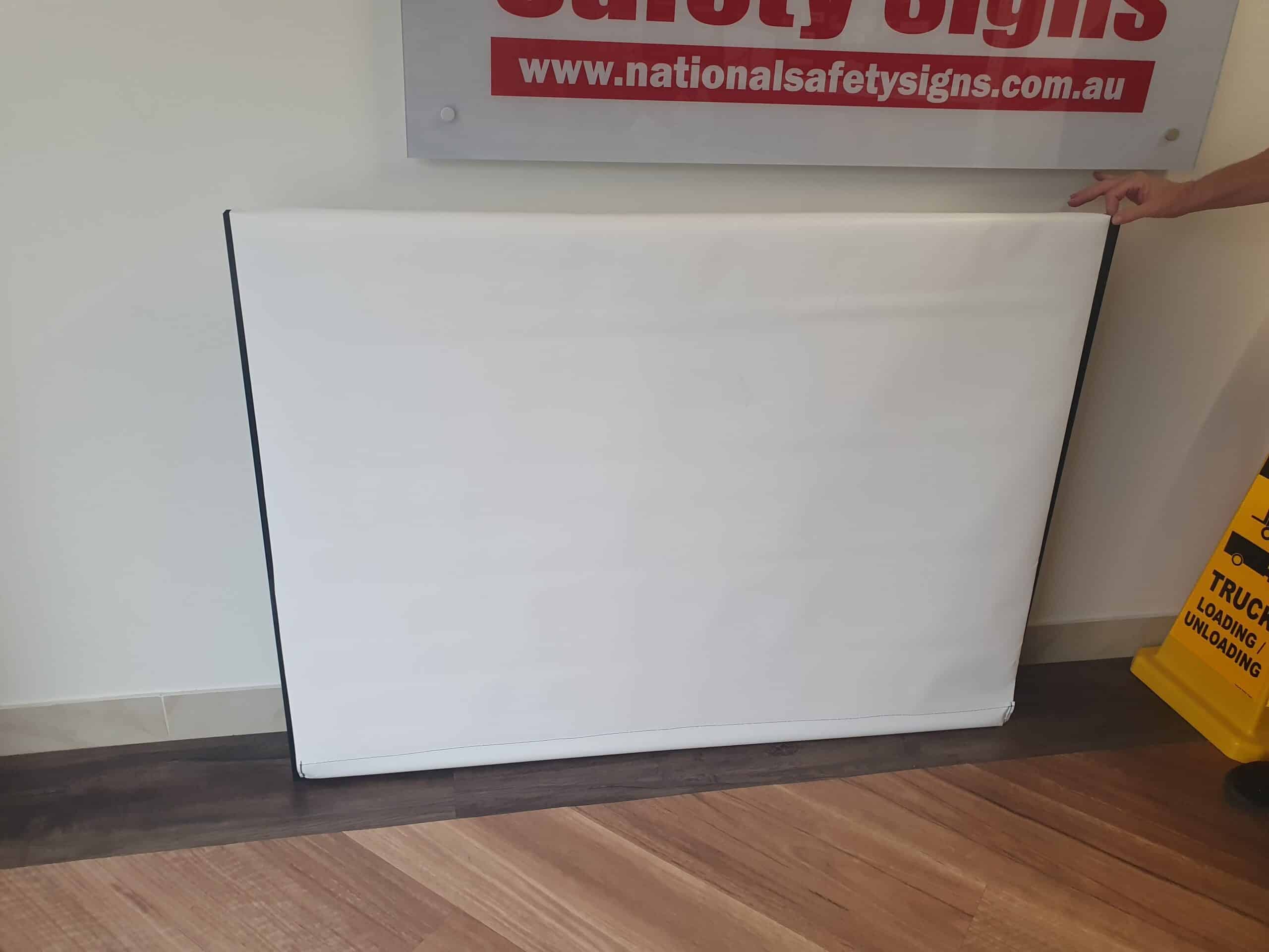 Multi-Message White Vinyl Sign Covers A40621