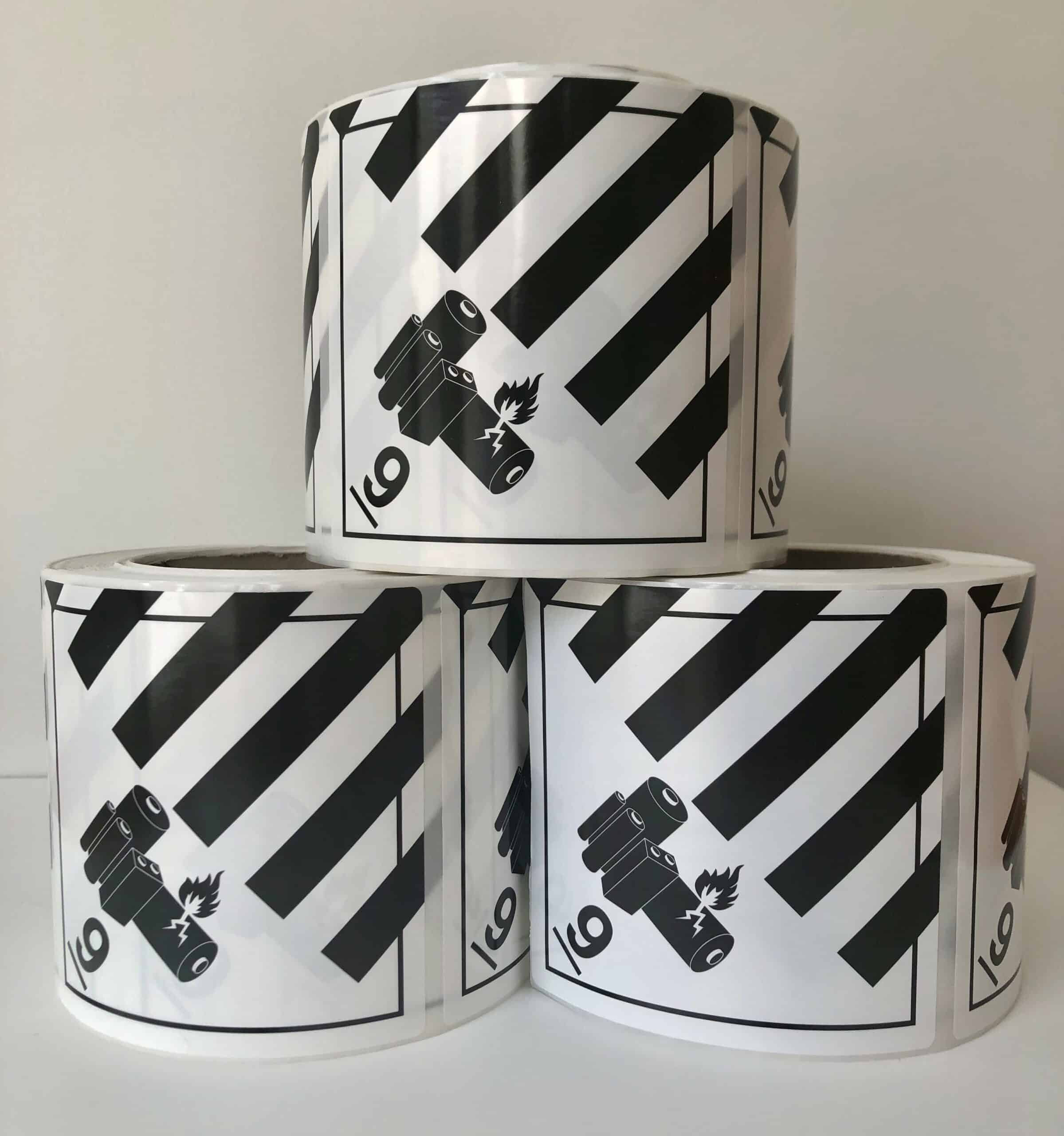 Lithium Battery- 500 labels per roll H15194