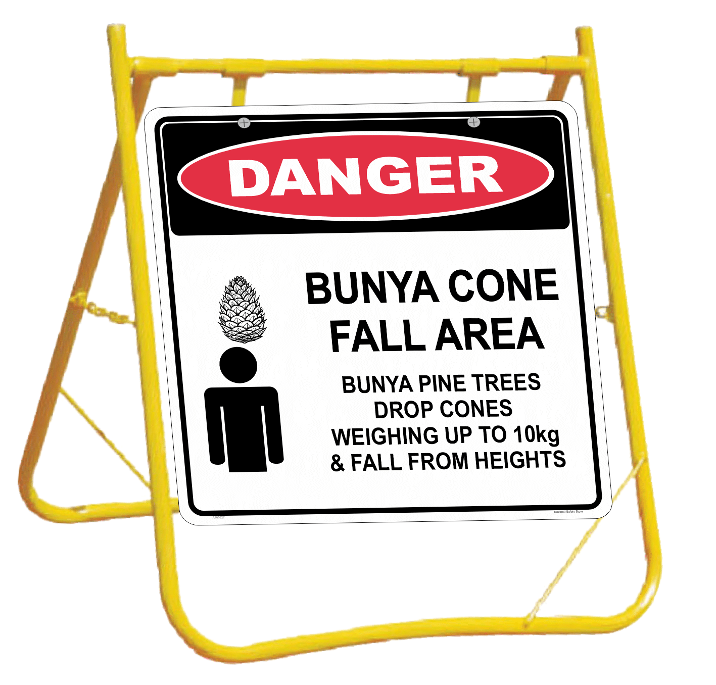 Bunya Cone Fall Area Sign and Stand Combo A400327