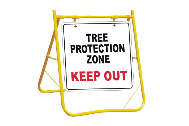 Tree Protection Zone sign with Stand A40252