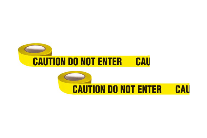 Do Not Enter Barricade Tape A40318