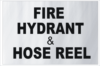 Fire Hydrant sign