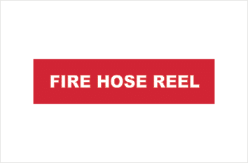 Fire Hose Reel sign