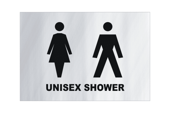 Unisex Shower sign BA16218