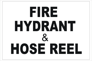 Fire Hydrant sign