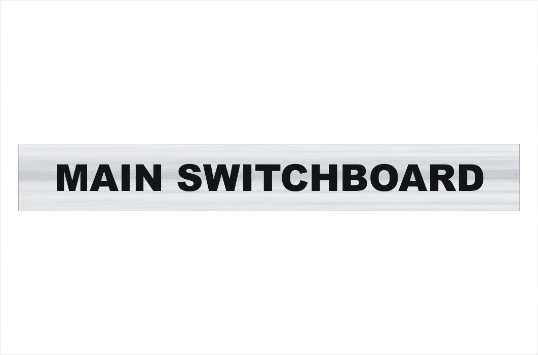 main switchboard sign