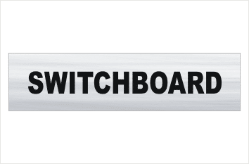 Switchboard sign