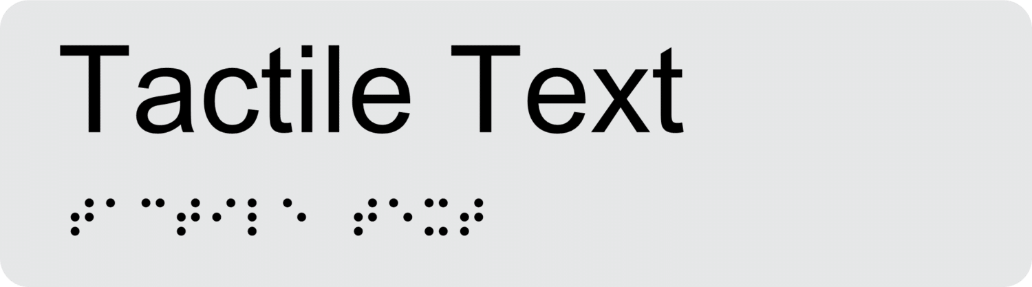 Design a Custom Braille Sign BT74