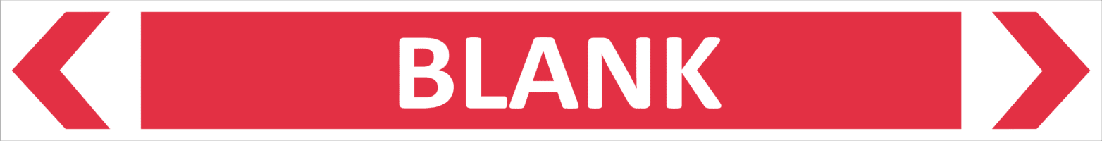 Customised Fire Pipe Marker PI 450801