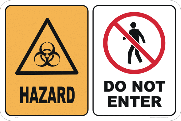 Bio Hazard Warning Sign