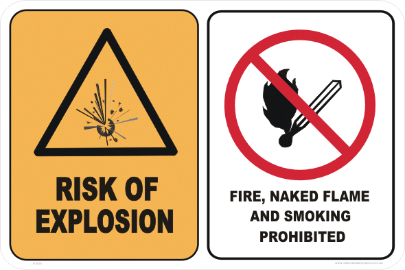 RISK EXPLOSION - NO SMOKE