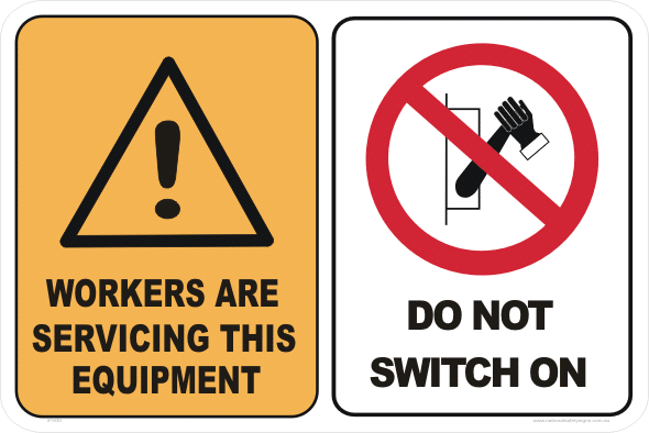 WORKERS - DO NOT SWITCH ON