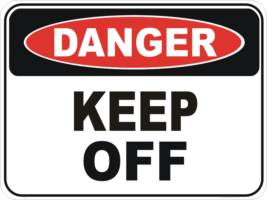 Keep off D10103
