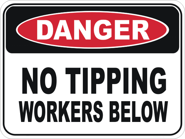 No Tipping D10141