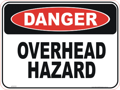 Overhead hazard D10151