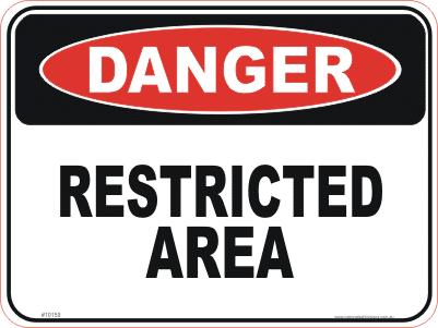 Restricted Area D10159