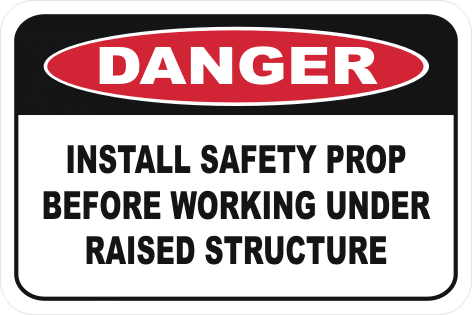 Install Safety prop