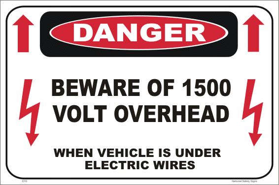 1500 Volts Overhead D10350