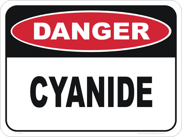 Cyanide sign D1049