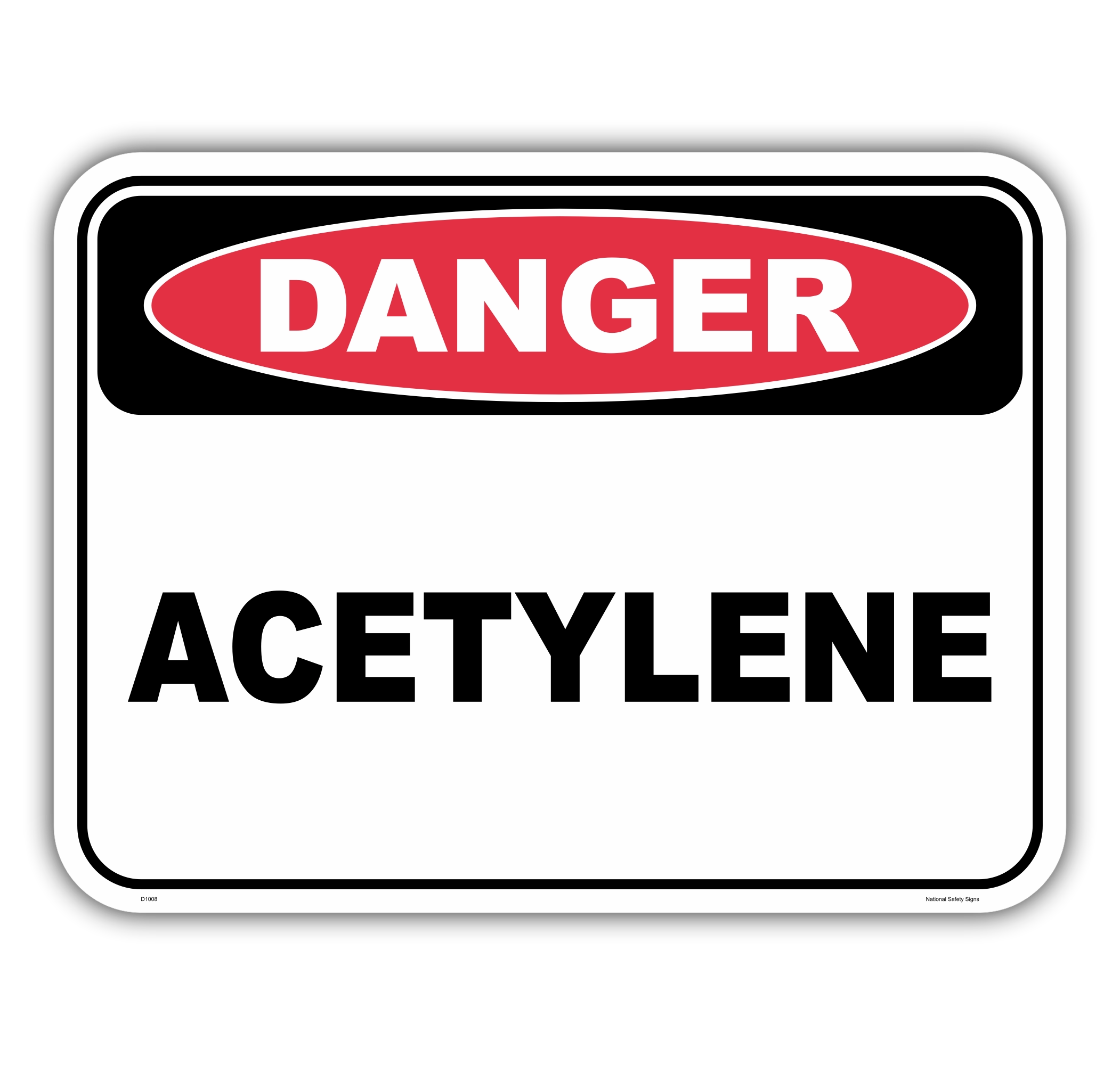 Acetylene sign D1008