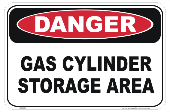 Gas Cylinder Storage Area