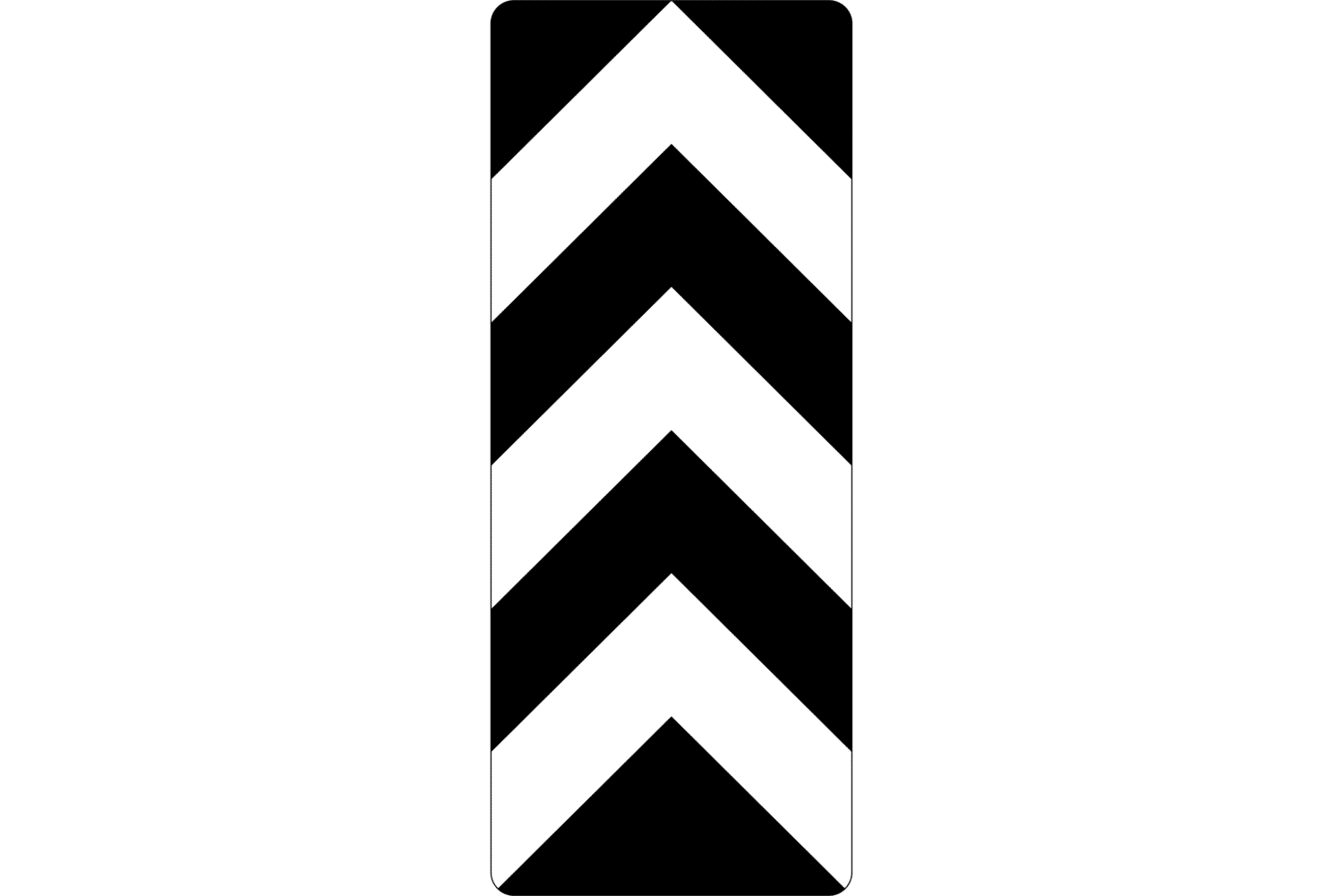 D4-2-2A Bidirectional Hazard Marker
