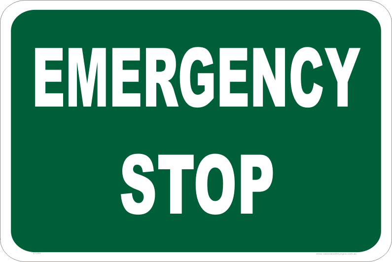 emergency stop