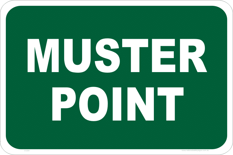 Muster Point sign E1294