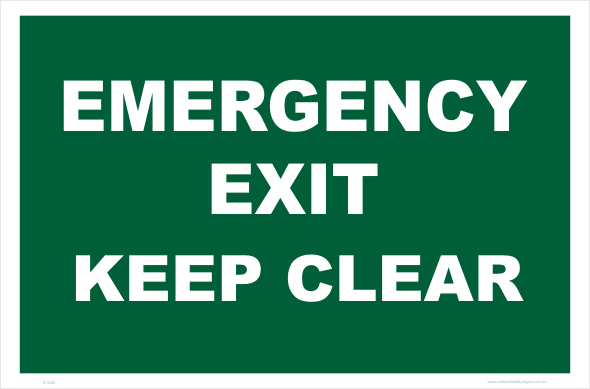 emergency exit