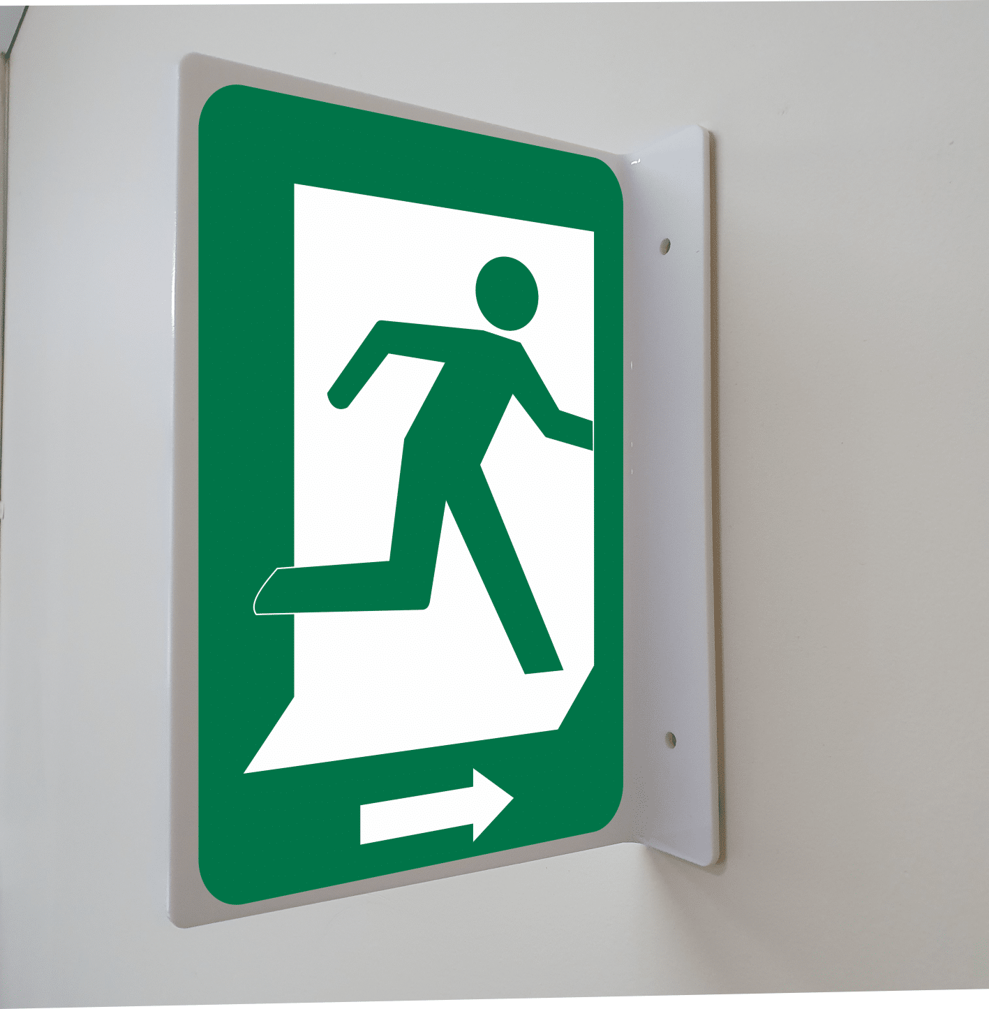 Emergency Exit Projection Wall Sign E12141