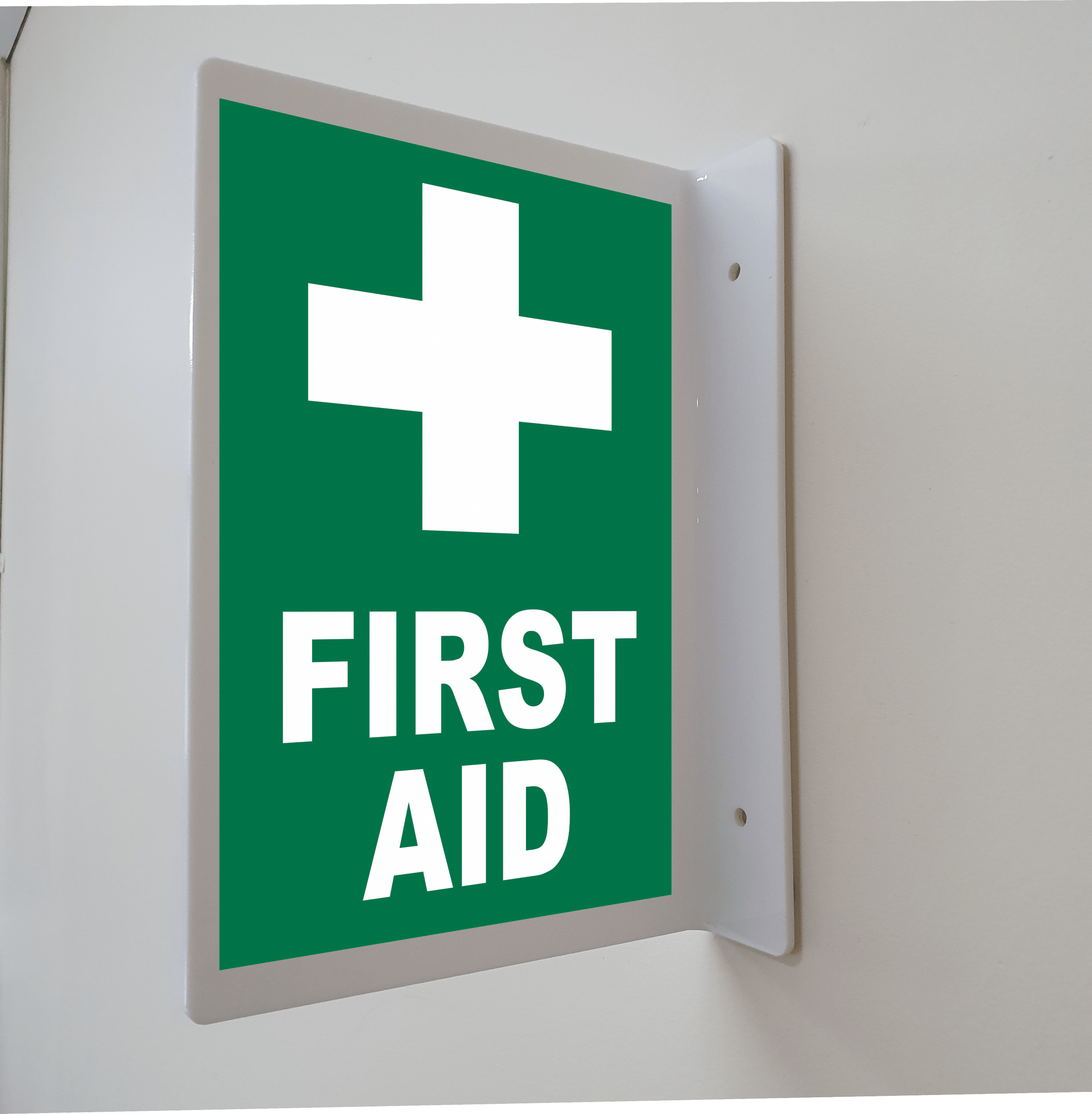 First Aid Projection Wall Sign E12138