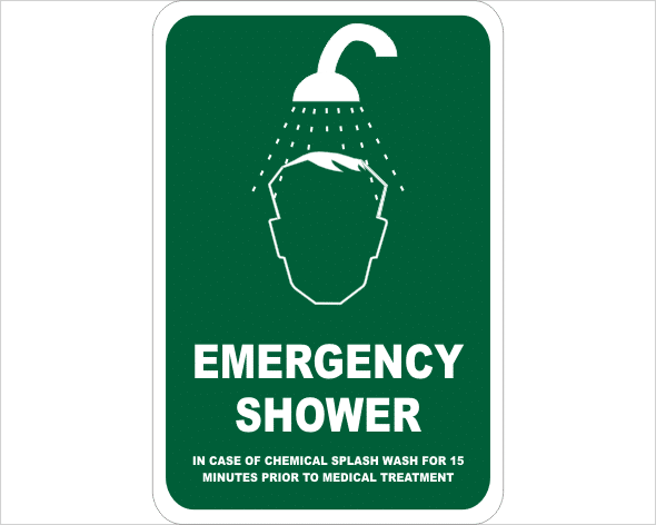 emergency shower