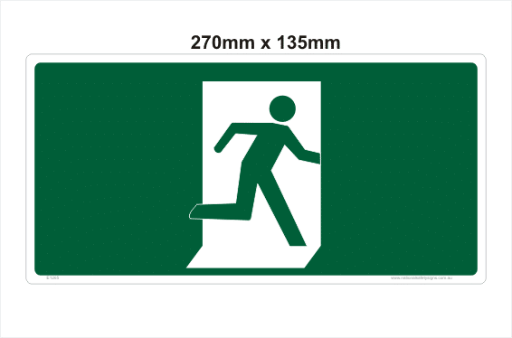 Emergency Exit sign