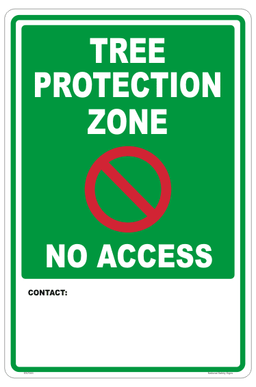AS4970 Tree Protection Zone Sign