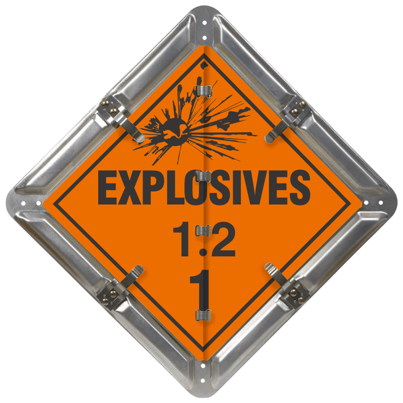 Explosives 1.2 Placard
