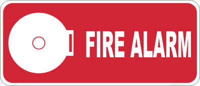 Fire Alarm sign