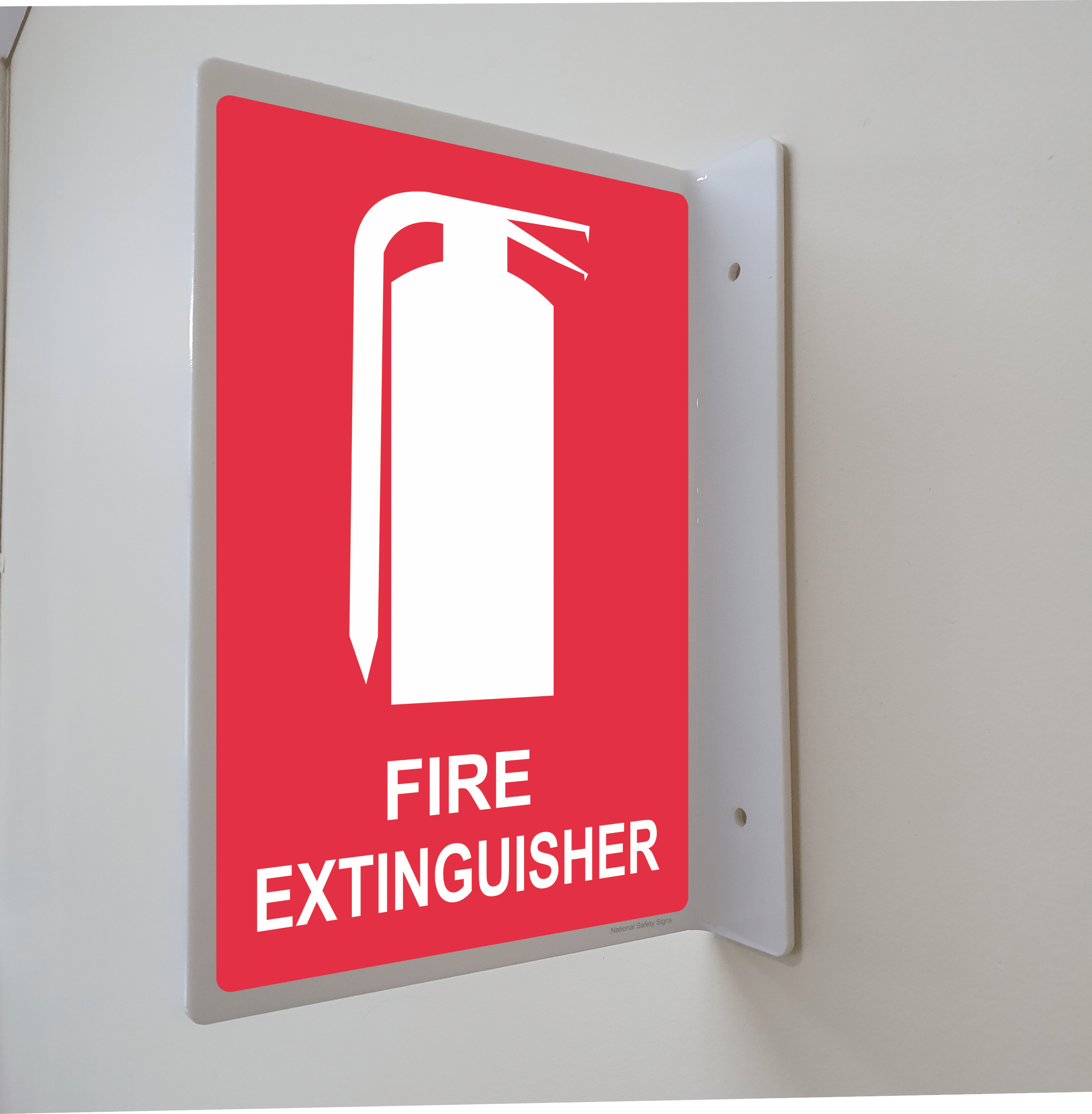Fire Extinguisher Projection Wall Sign F14128