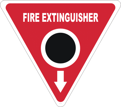 Fire Extinguisher Marker