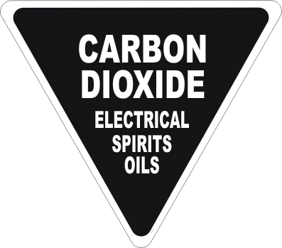 Fire Extinguisher Marker F1424