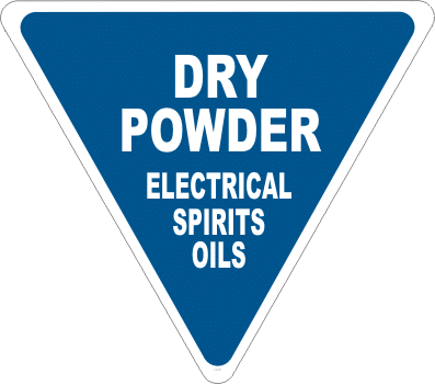 Fire Extinguisher Marker F1425