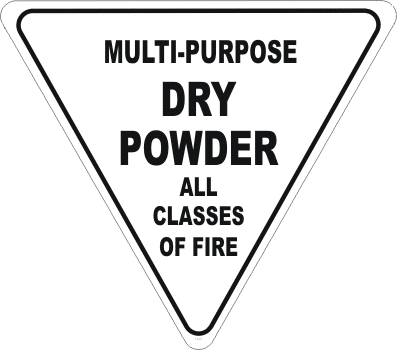 Fire Extinguisher Marker F1426