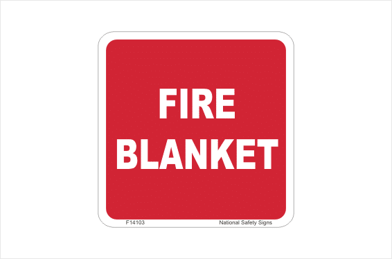 Fire Blanket sign