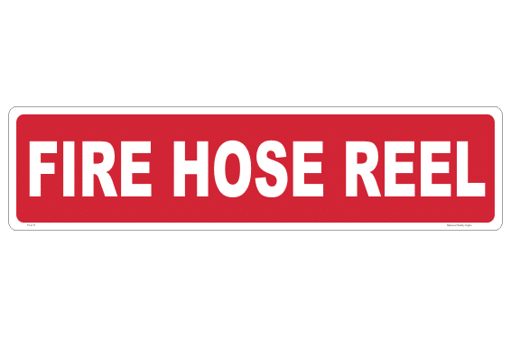 Fire Hose Sign