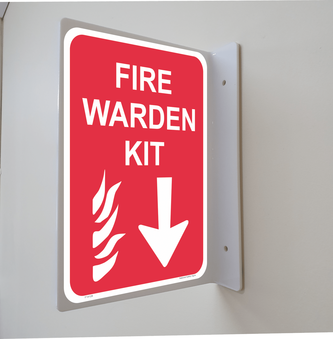 Fire Warden Kit Projection Wall Sign F14142