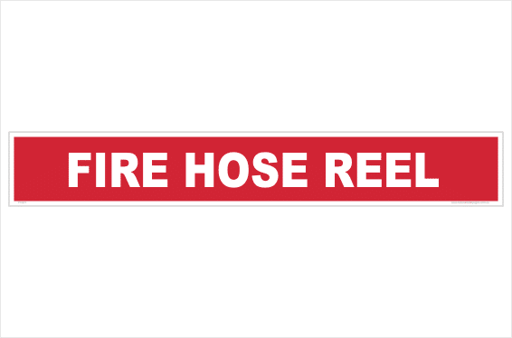 Fire Hose Reel sign