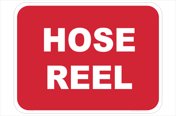 Hose Reel sign