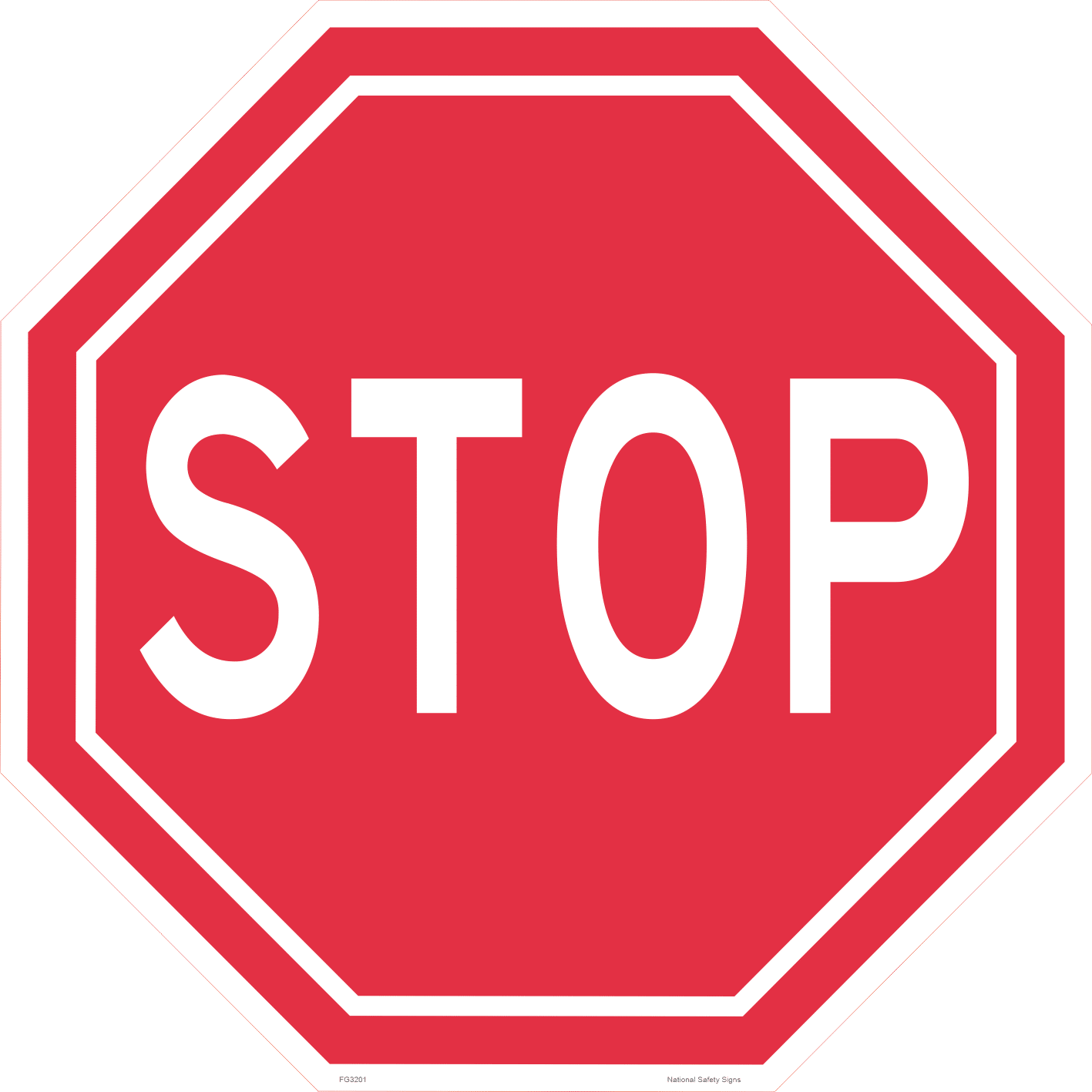 Stop Floor laminate Floor sign IN16311